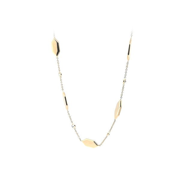 Vòng cổ vàng đính đá zircon