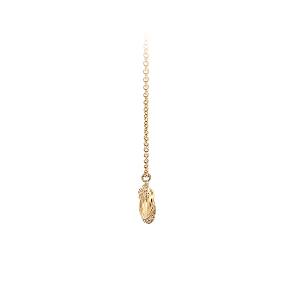 Vòng cổ vàng đính đá zircon
