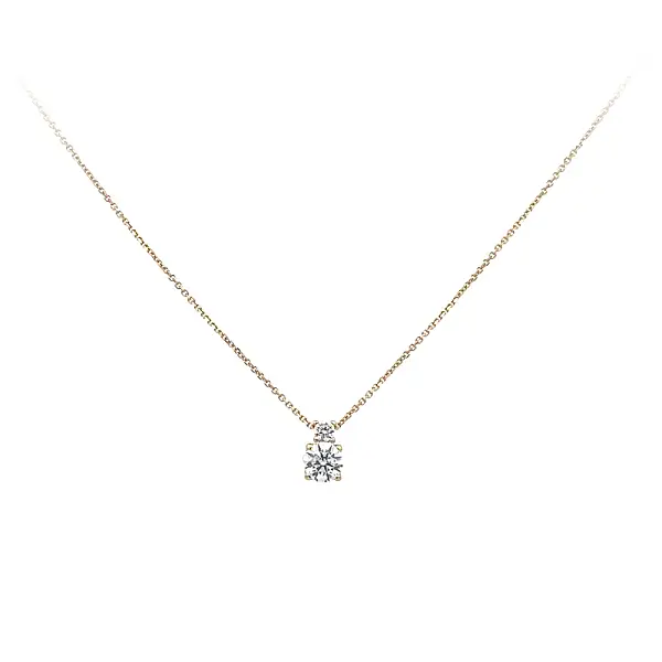 Vòng cổ vàng đính đá zircon