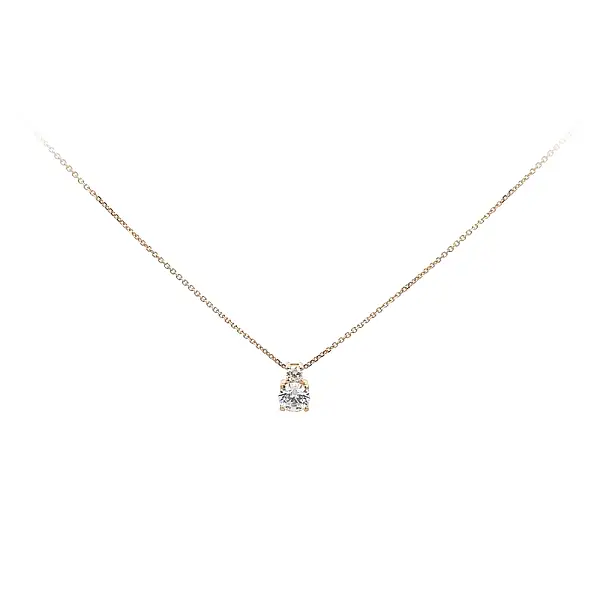 Vòng cổ vàng đính đá zircon