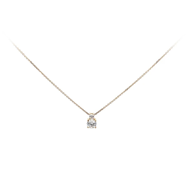 Vòng cổ vàng đính đá zircon