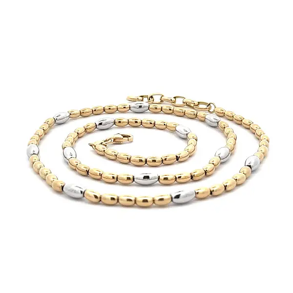 Vòng cổ làm từ vàng kết hợp