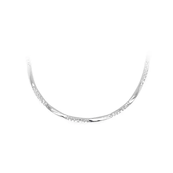 Vòng cổ vàng trắng cho phái nữ