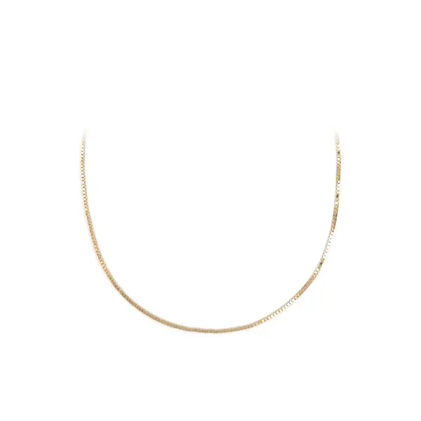 Hộp vuông chuỗi vàng - Hộp vuông