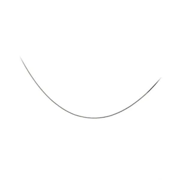 Dây chuyền hình khối vuông White Gold - Khối vuông