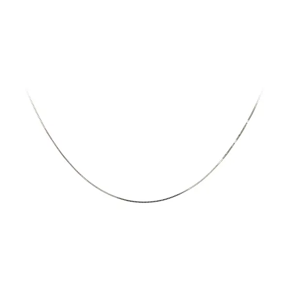 Dây chuyền hình khối lập phương White Gold - Khối lập phương