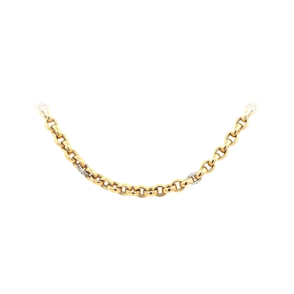 Vòng cổ vàng đính đá zircon
