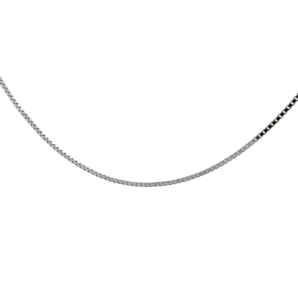 Chain Cube - Hộp vuông vàng trắng