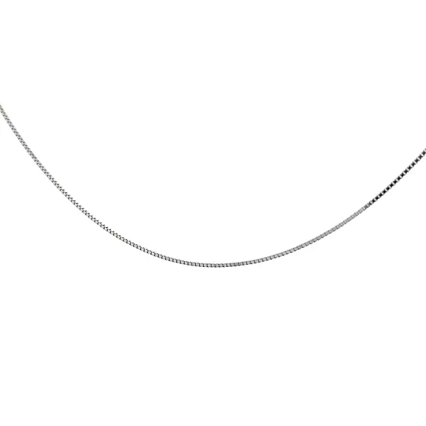 Chain Cube - Hộp vuông vàng trắng