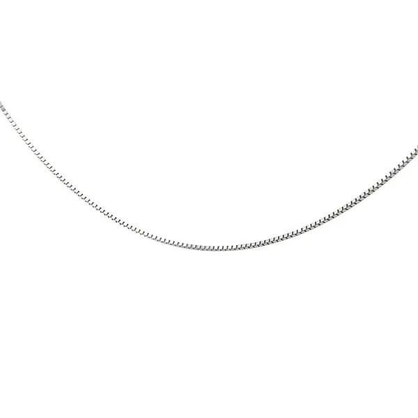 Chain Cube - Hộp vuông vàng trắng