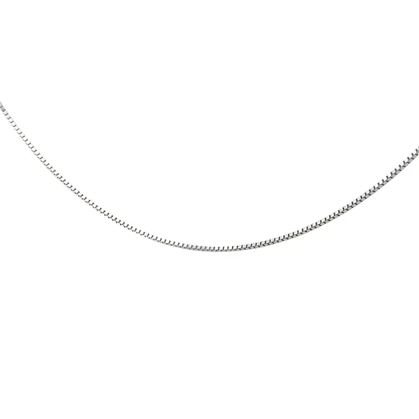 Chain Cube - Hộp vuông vàng trắng