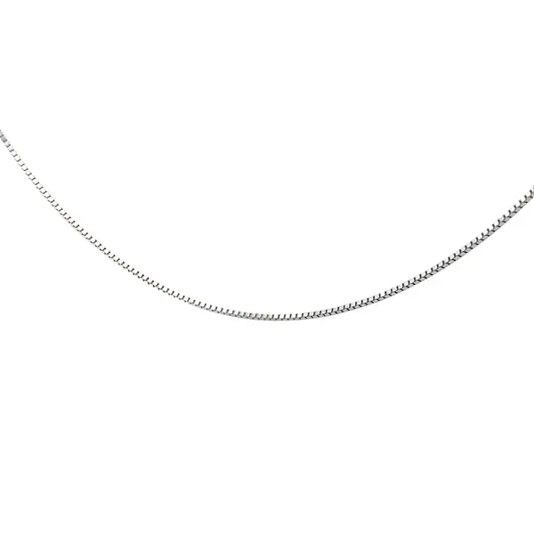 Chain Cube - Hộp vuông vàng trắng