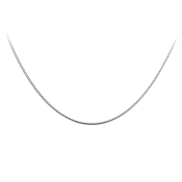 Dây chuyền vàng trắng Franco