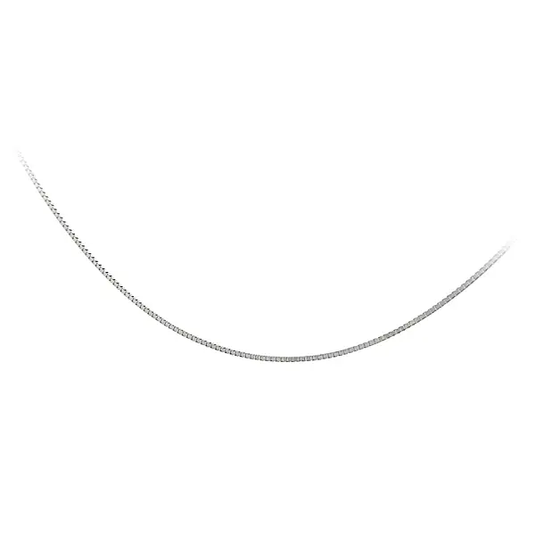 Chain Cube - Hộp vuông vàng trắng