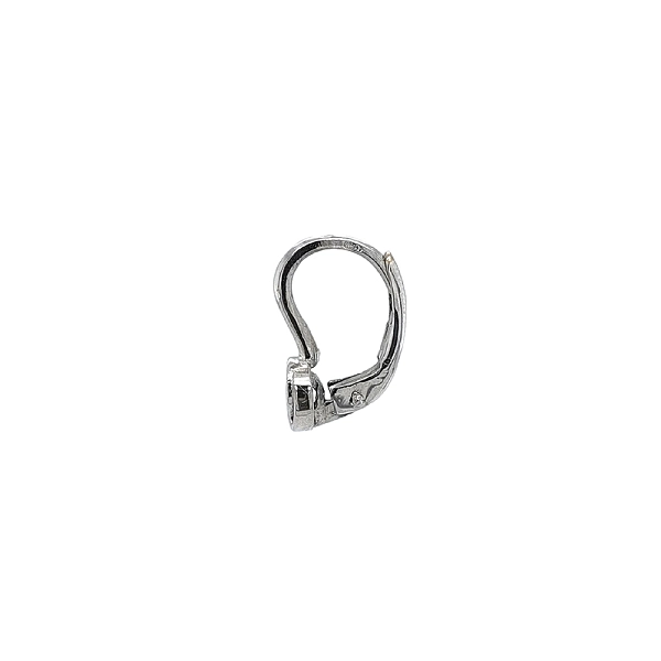 Hoa tai vàng trắng thanh lịch gắn zircon