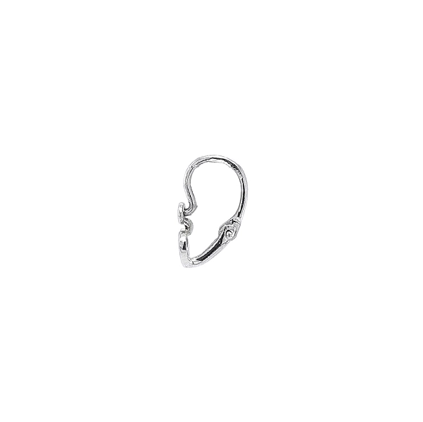 Khuyên tai hình trái tim cho trẻ em với đá zircon