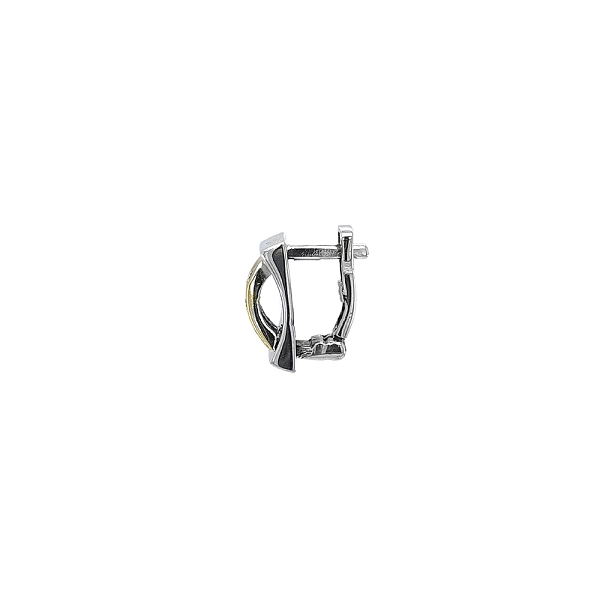 Vòng tai vàng rực rỡ đính đá zircon