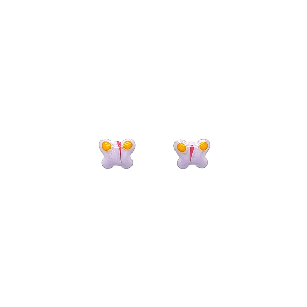 Vòng tai vàng Pecek hình bướm