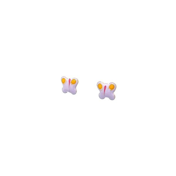Vòng tai vàng Pecek hình bướm
