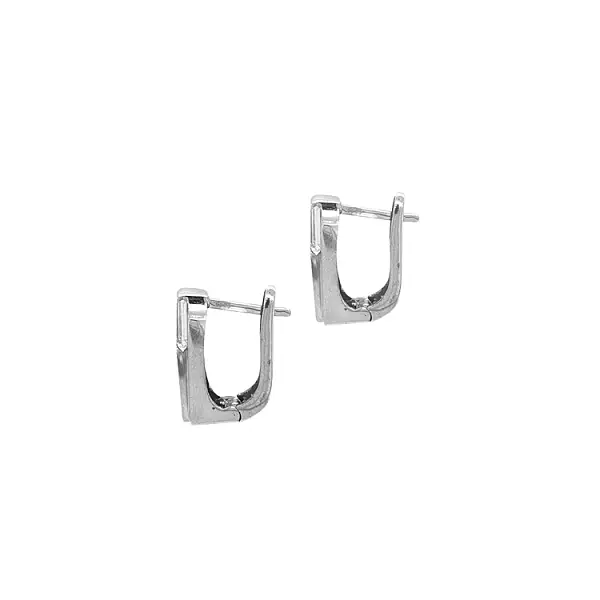 Vòng tai vàng đính đá zircon