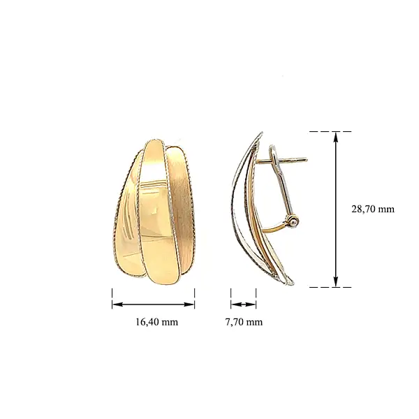 Vòng tai vàng độc quyền