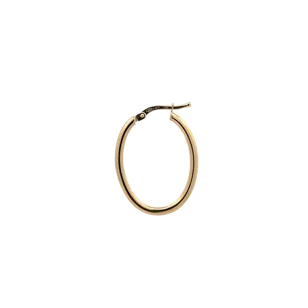 Vòng tai tròn vàng