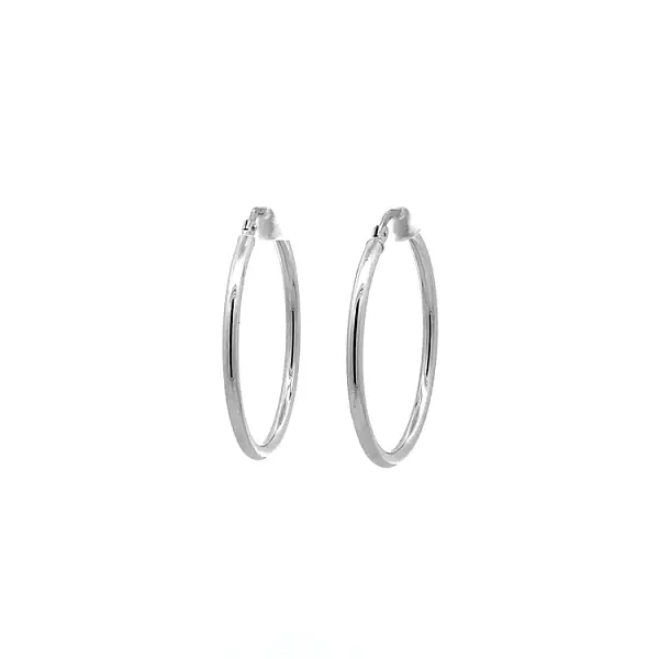 Vòng tai tròn vàng