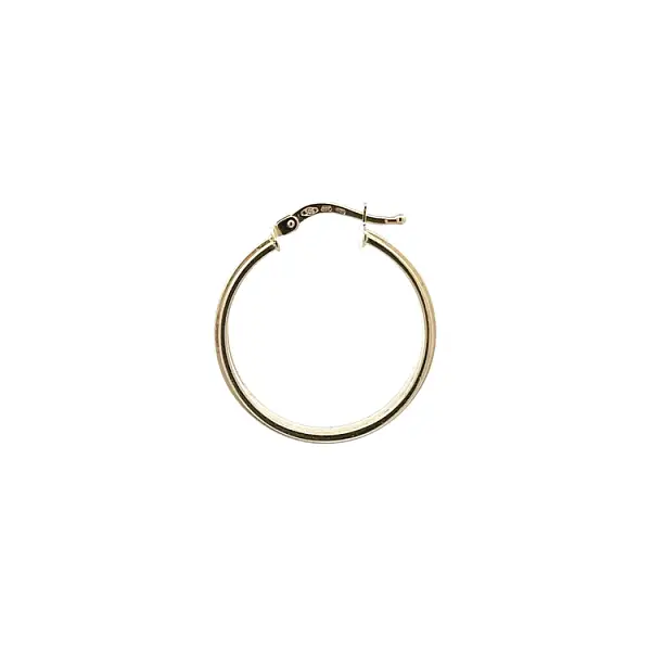 Vòng tai tròn vàng