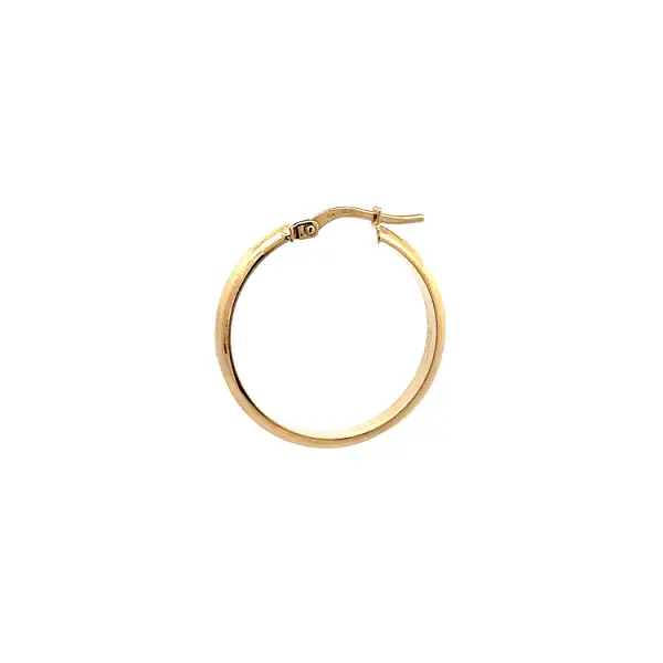 Vòng tai tròn vàng