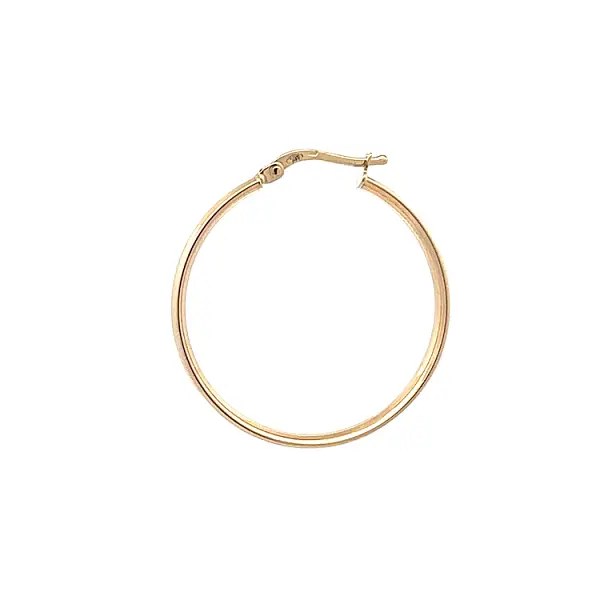 Vòng tai tròn vàng vàng sang trọng