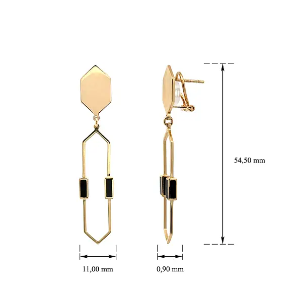Vòng cổ và bông tai vàng đính ngọc trai