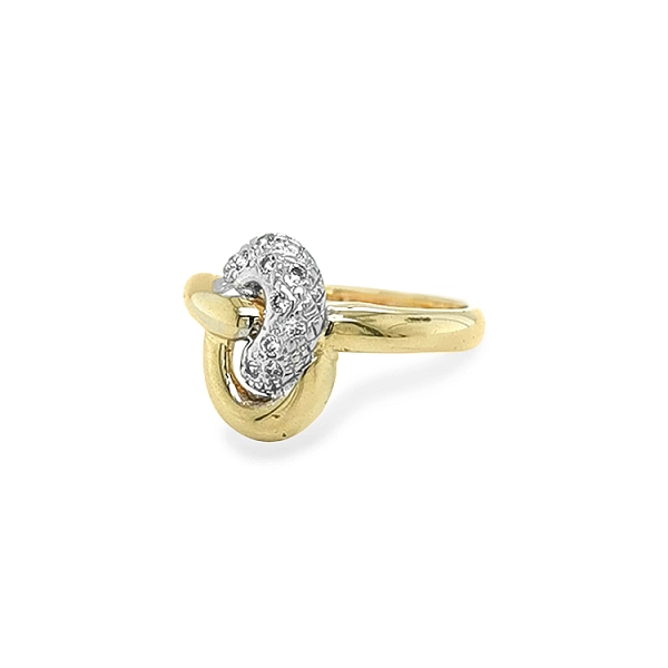 Nhẫn vàng đính đá zircon