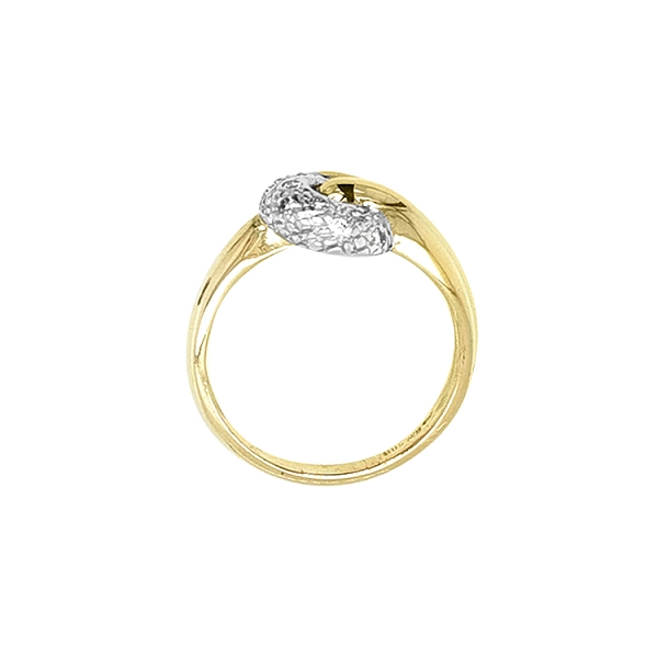 Nhẫn vàng đính đá zircon