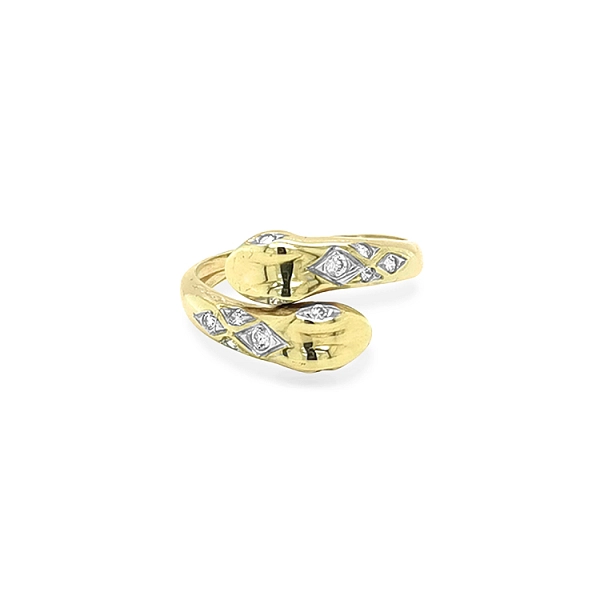 Nhẫn vàng đính đá zircon