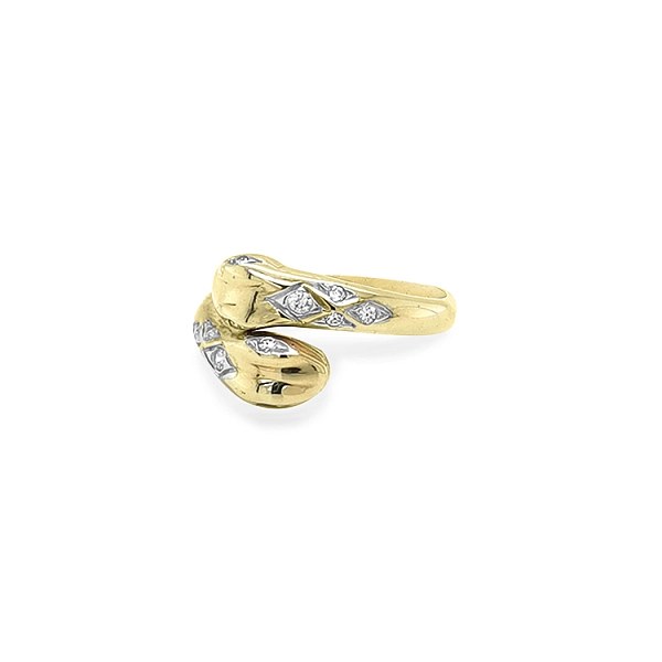 Nhẫn vàng đính đá zircon