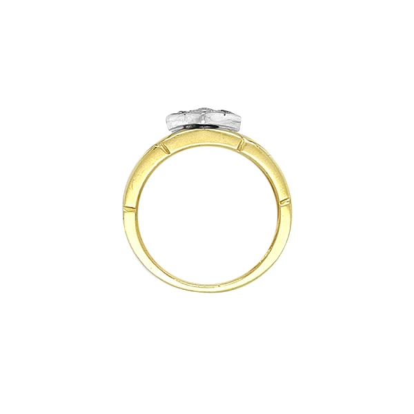 Nhẫn vàng đính đá zircon