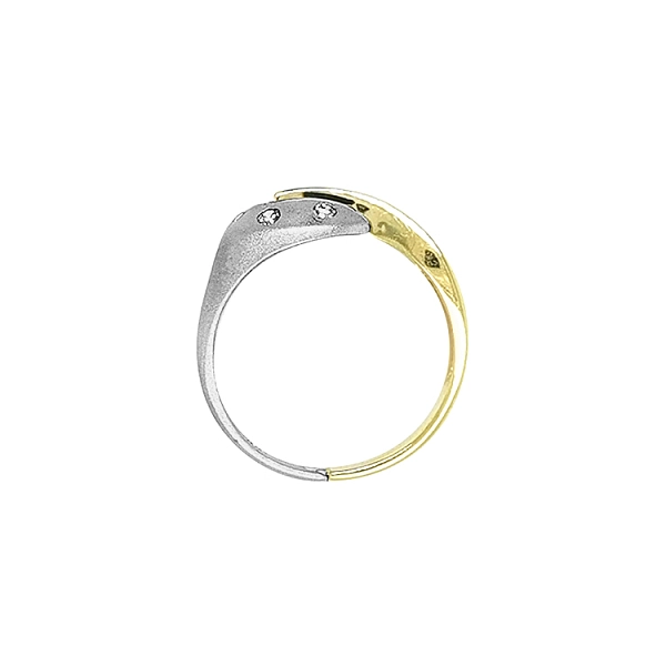Nhẫn vàng đính đá zircon