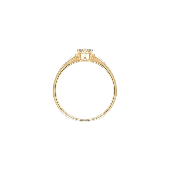 Nhẫn vàng đính đá zircon