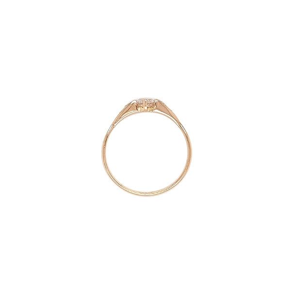 Nhẫn nữ vàng đính đá zircon