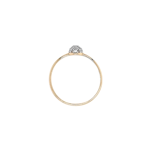 Nhẫn nữ vàng đính đá zircon