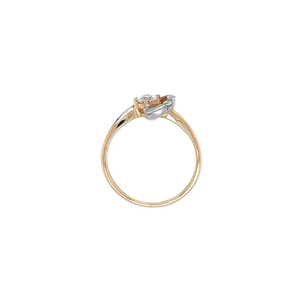 Nhẫn vàng đính đá zircon