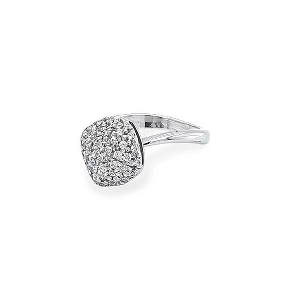 Nhẫn vàng đính đá zircon
