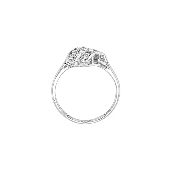 Nhẫn vàng đính đá zircon