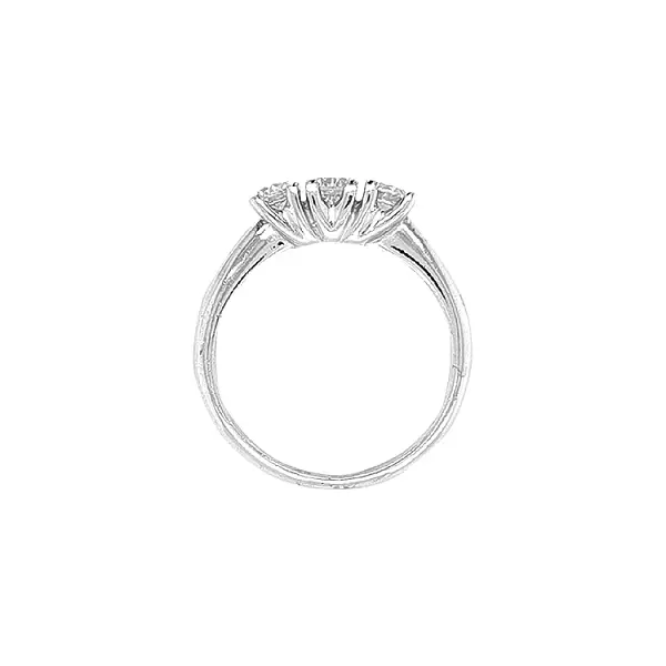 Nhẫn vàng đính đá zircon