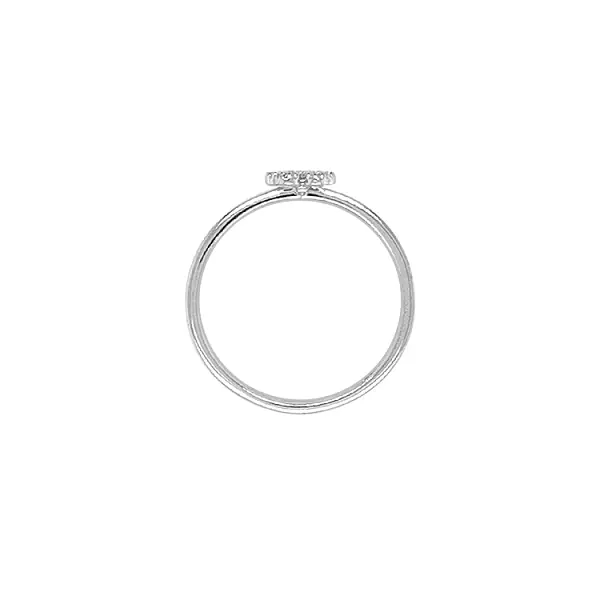 Nhẫn vàng đính đá zircon