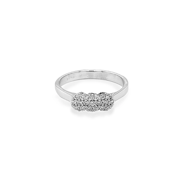 Nhẫn vàng đính đá zircon