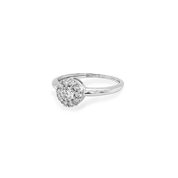 Nhẫn vàng đính đá zircon