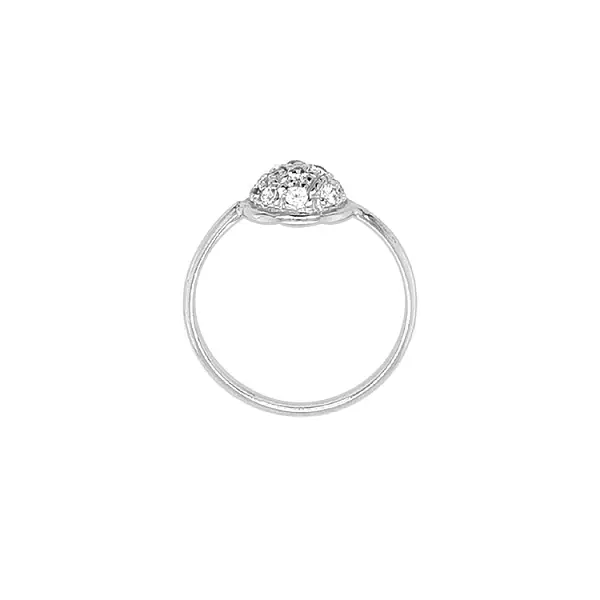 Nhẫn vàng đính đá zircon