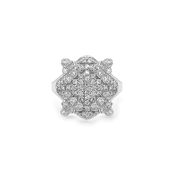 Nhẫn vàng đính đá zircon