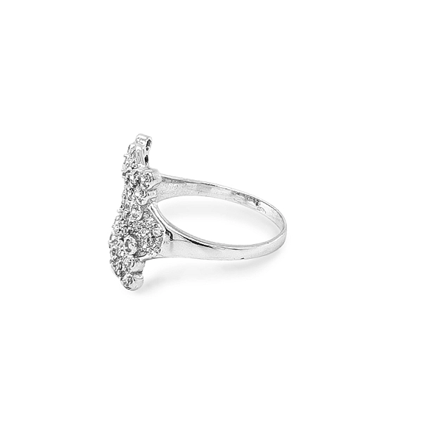 Nhẫn vàng đính đá zircon
